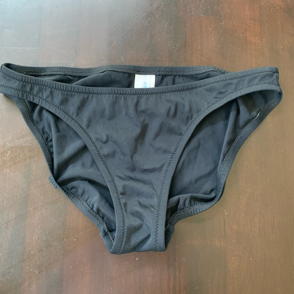 Black JCrew bikini bottom, size medium